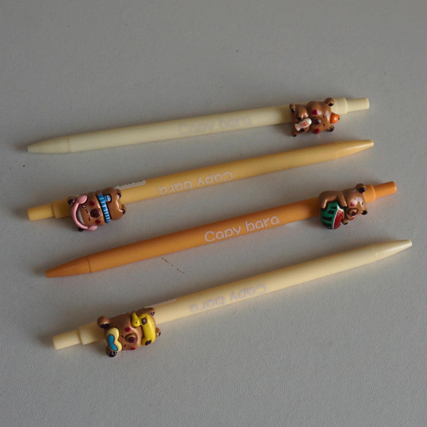Cute Capybara Charm Mechanical Pencils -3