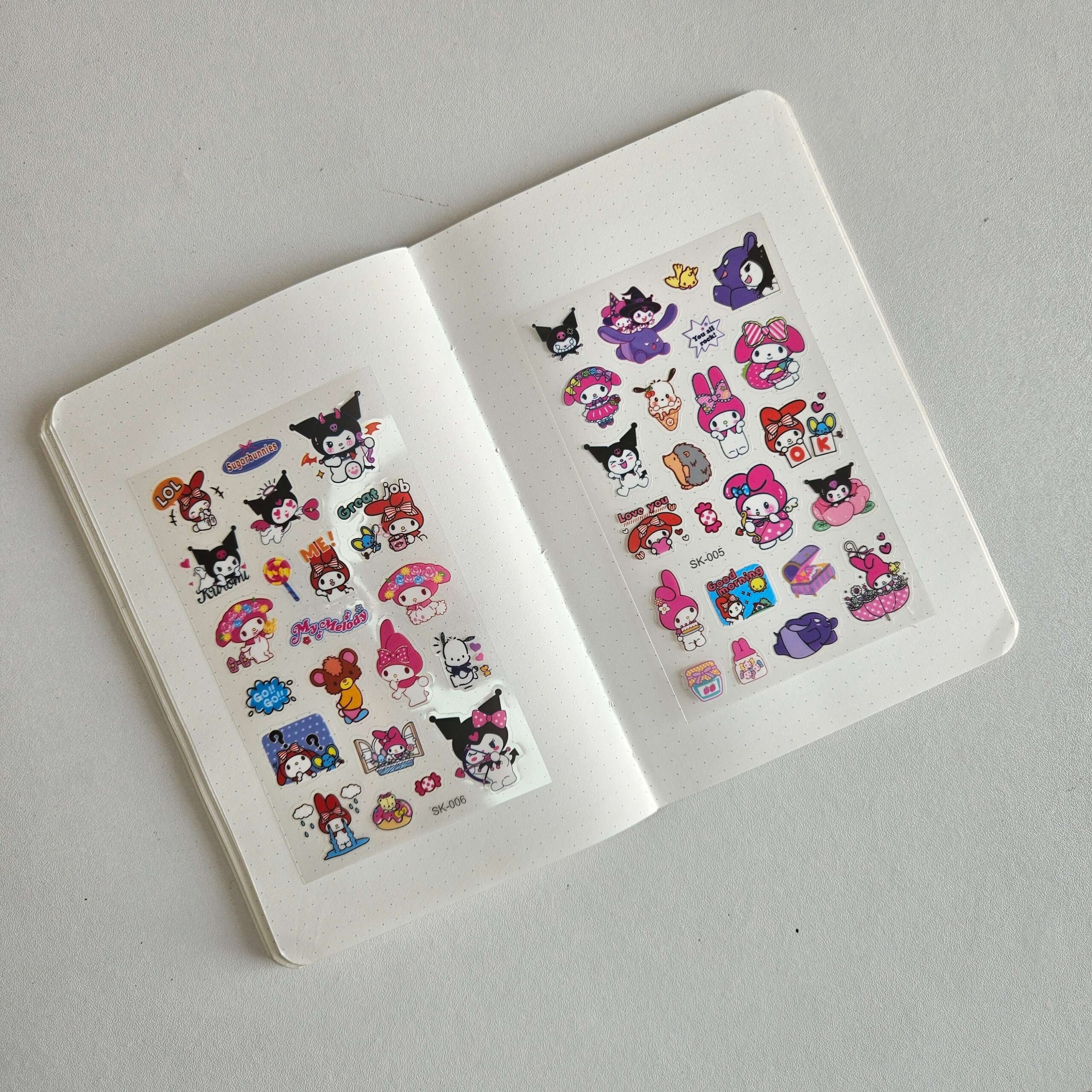 Cute Sanrio Characters Sticker Sheet -2