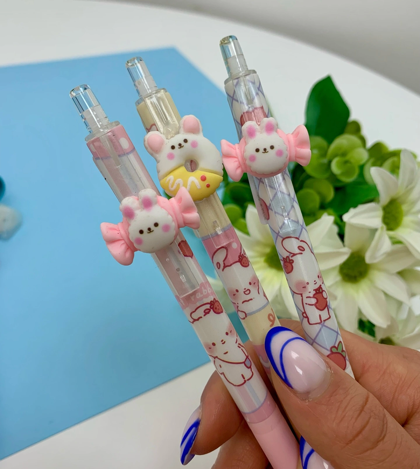 Lovely Bunny Erasable Gel Pens -8
