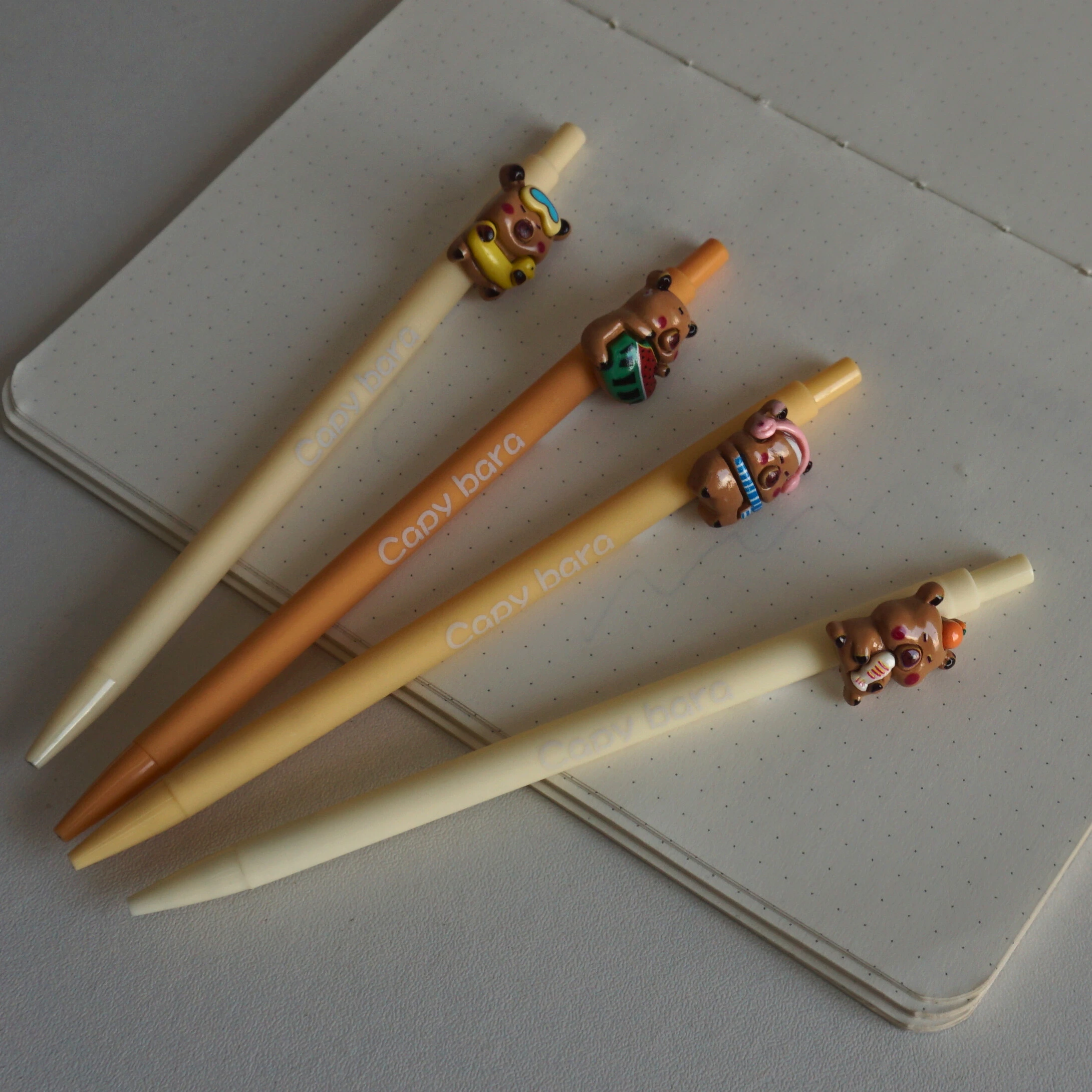 Cute Capybara Charm Mechanical Pencils -5