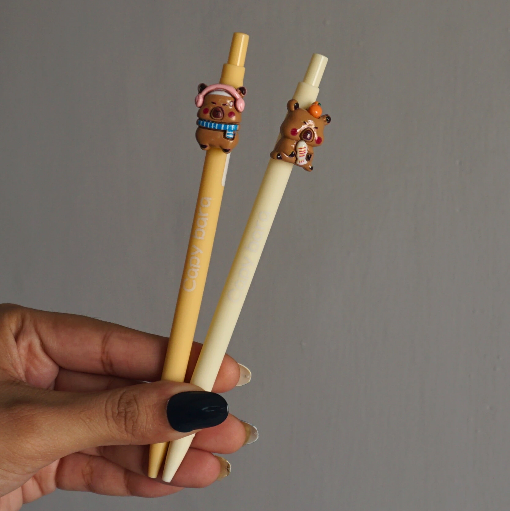Cute Capybara Charm Mechanical Pencils -8