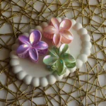 Shiny Pastel Flower Hair Claws -10