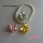 Shiny Pastel Flower Hair Claws -8