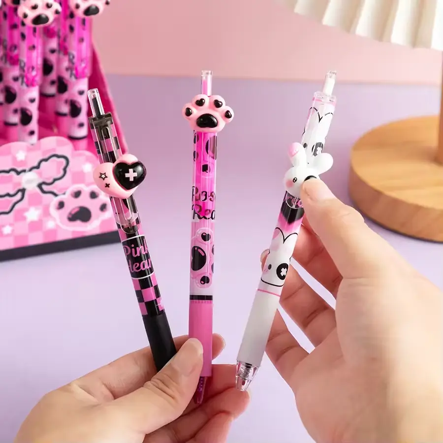Pink World Kawaii Gel Pens -1
