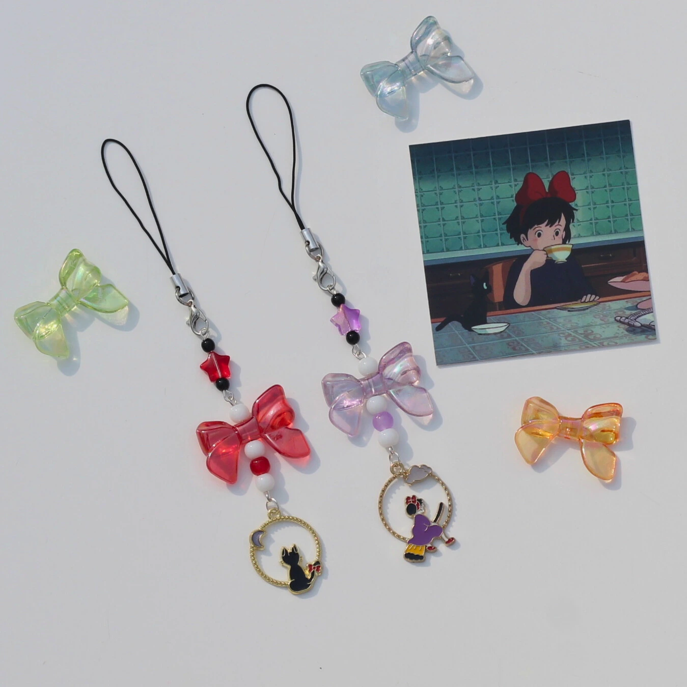 Kiki's Delivery Service Bow Knot Phone Charm -1