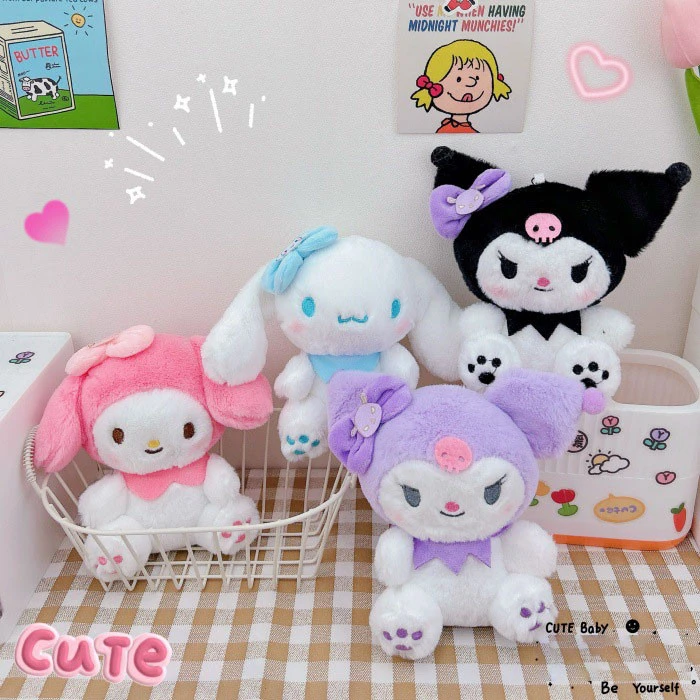 Sanrio Bear Cosplay Plush Keychains -1