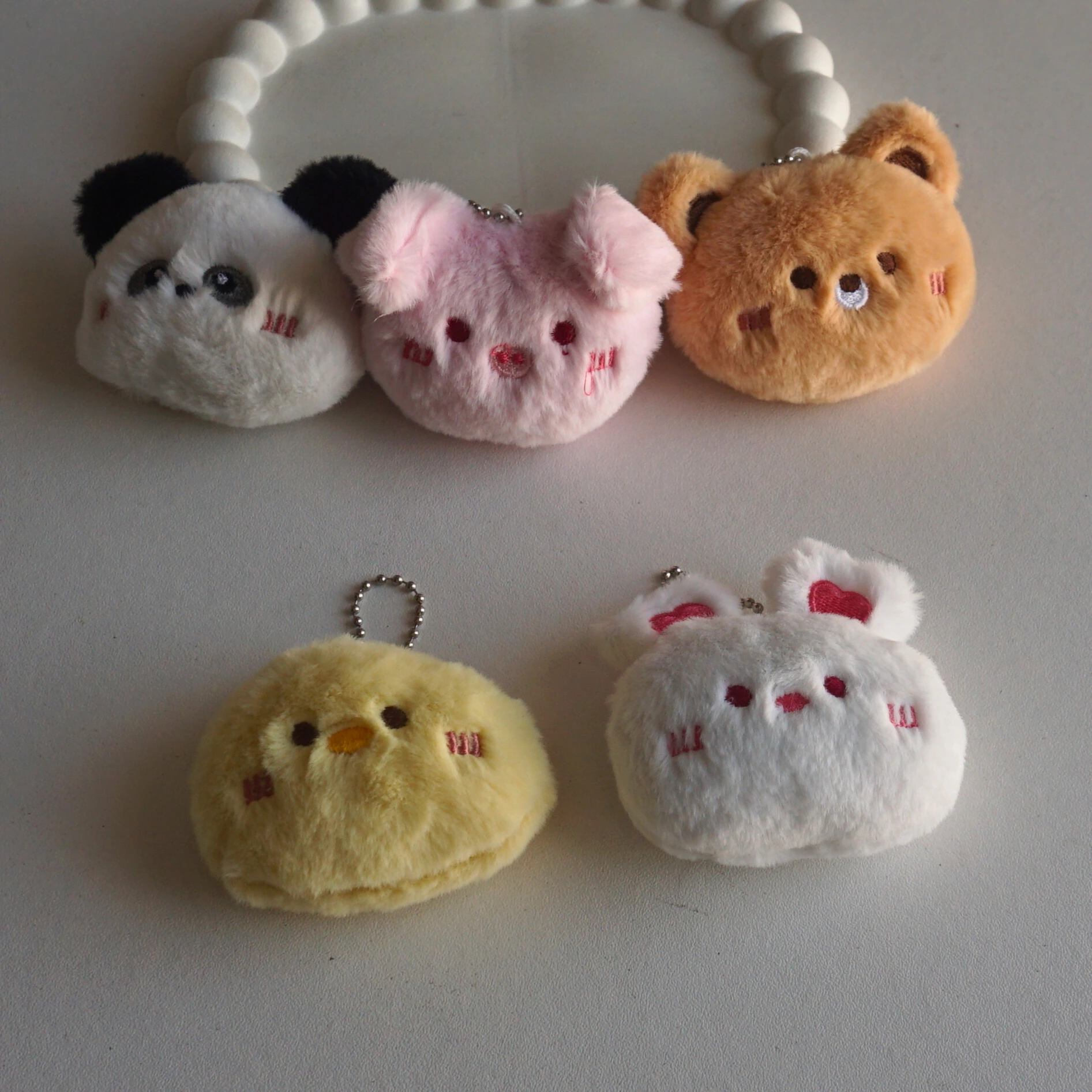 Cute Kawaii Plush Bag Charms -1