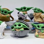 Cute Baby Yoda Action Figures -7