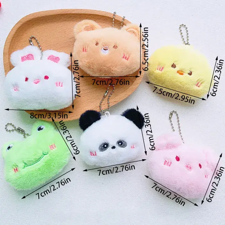 Cute Kawaii Plush Bag Charms -11