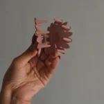 Korean Sunflower Matte Hair Claw Clips -13