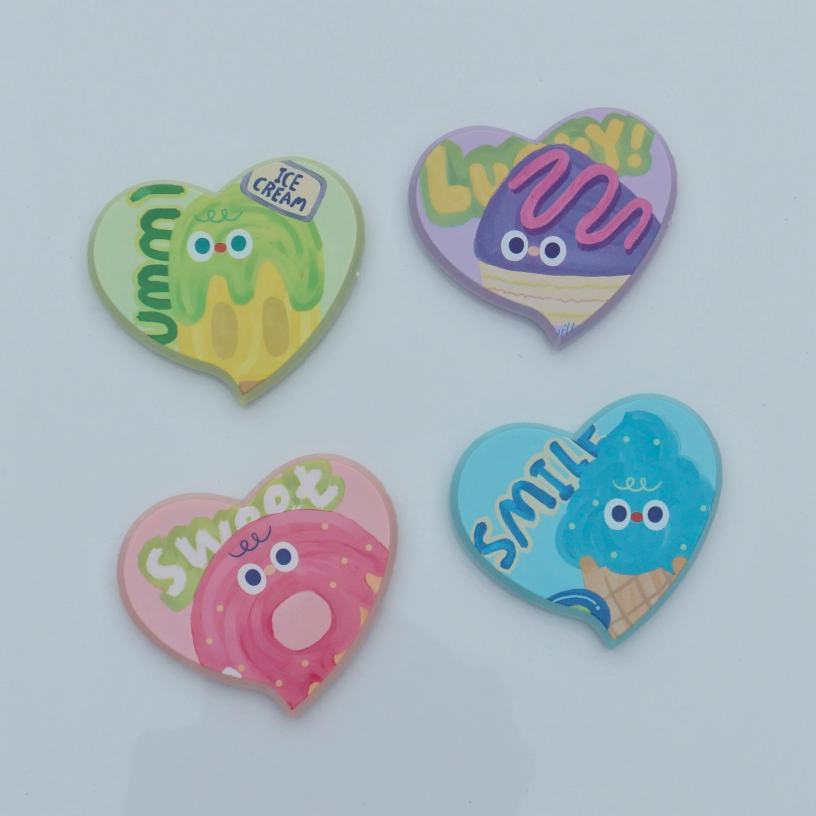 Kawaii Food Theme Pocket Mirror -1
