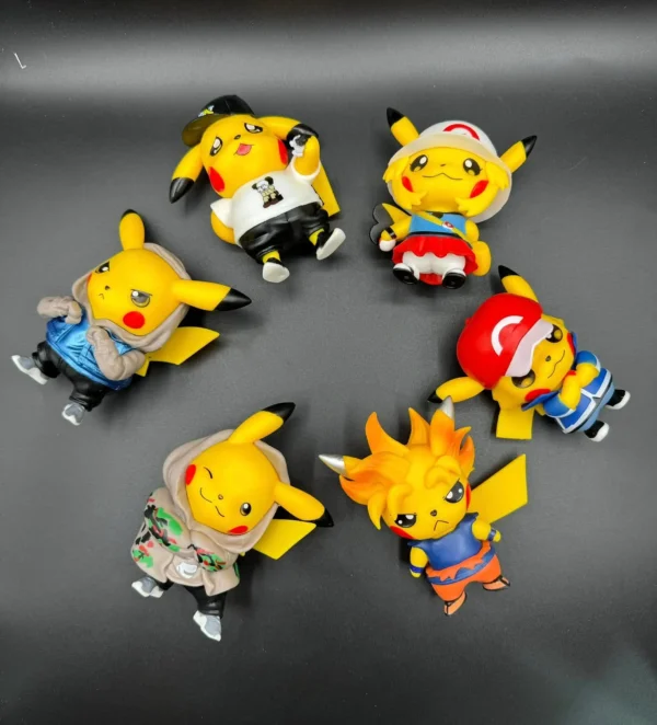 Pikachu Cosplay Action Figure -10