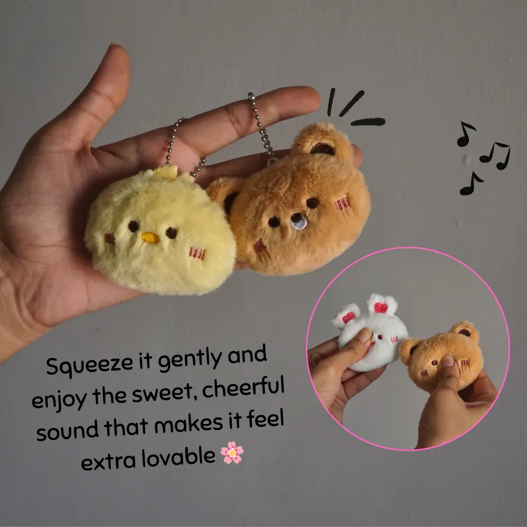 Cute Kawaii Plush Bag Charms -4