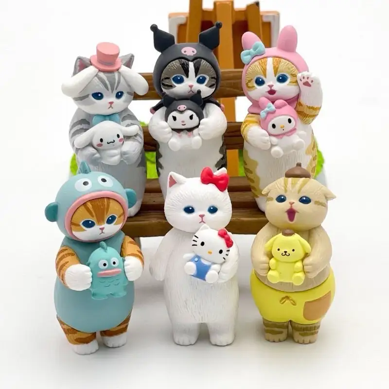Mofusand x Sanrio Characters Figures -1