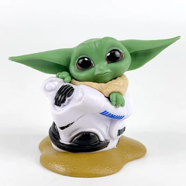 Cute Baby Yoda Action Figures -3