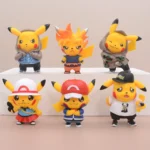 Pikachu Cosplay Action Figure -16