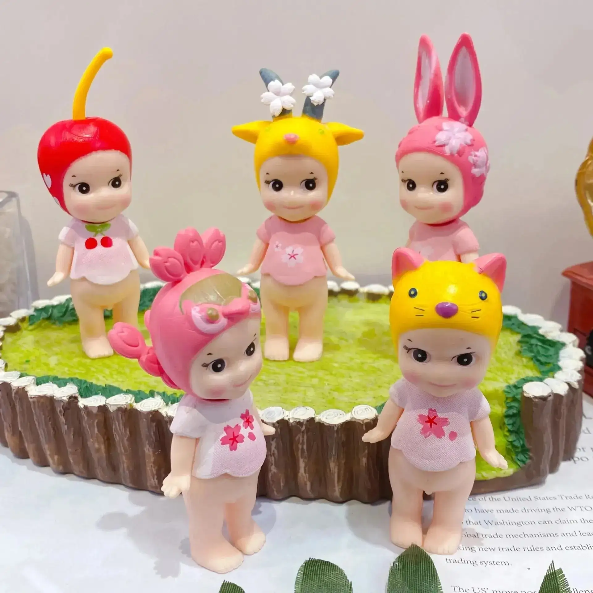 Sonny Angel Cherry Blossom Series Peaceful Spring Edition Figures -7