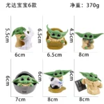 Cute Baby Yoda Action Figures -14