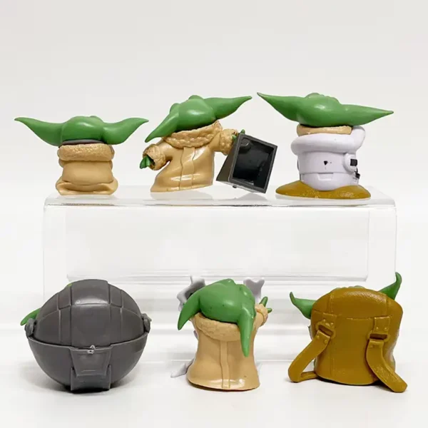 Cute Baby Yoda Action Figures -13