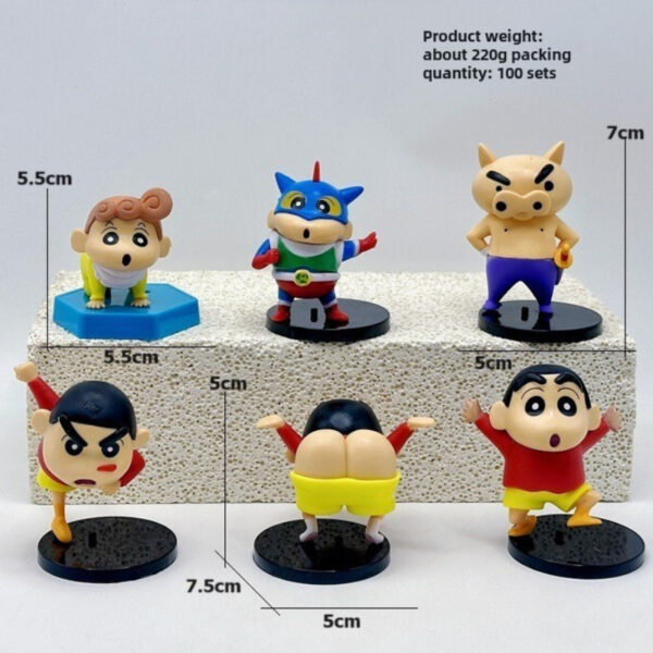 Crayon Shin Chan Mini Action Figures -5