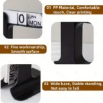 Modern Perpetual Flip Card Desk Calendar -12