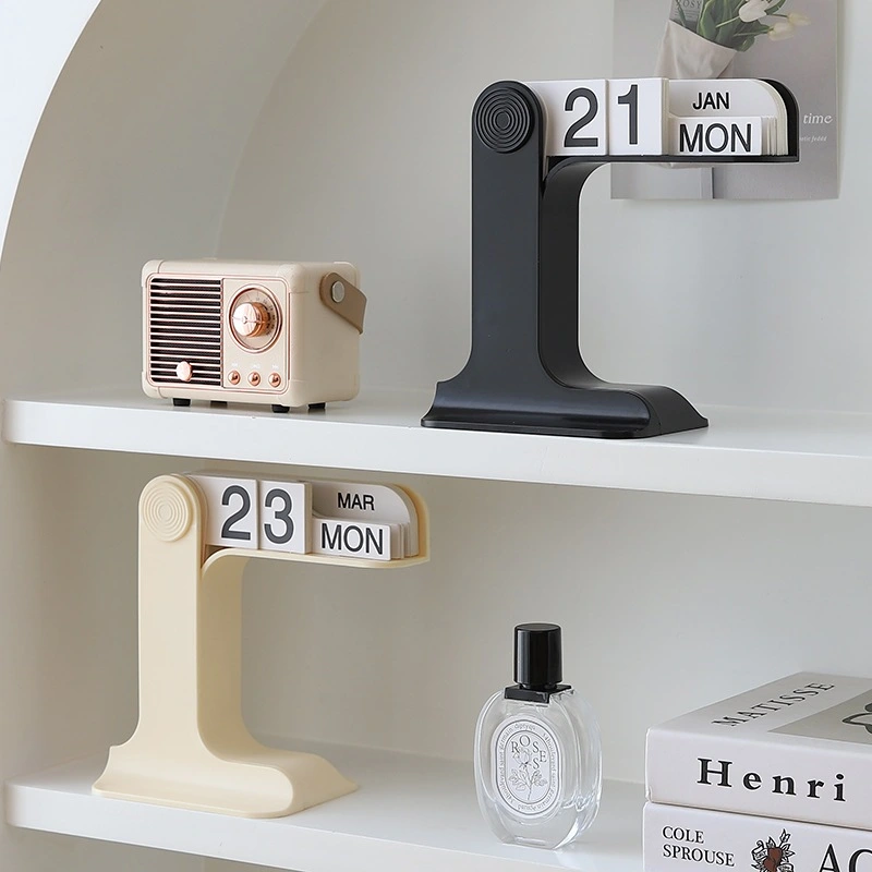 Modern Perpetual Flip Card Desk Calendar -1