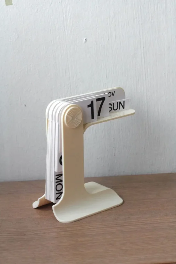 Modern Perpetual Flip Card Desk Calendar -8
