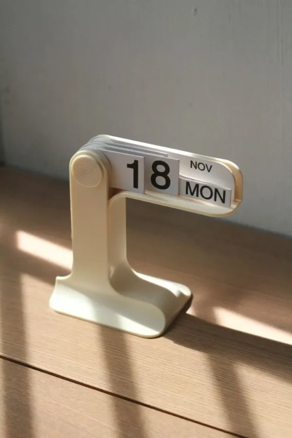Modern Perpetual Flip Card Desk Calendar -9