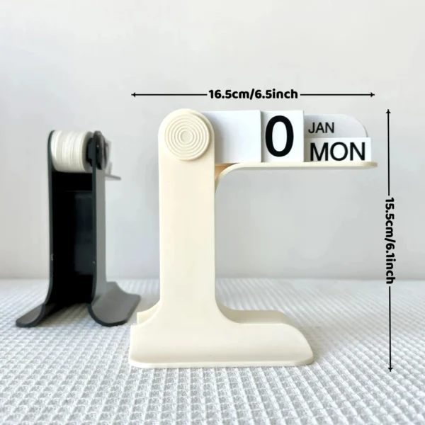 Modern Perpetual Flip Card Desk Calendar -5