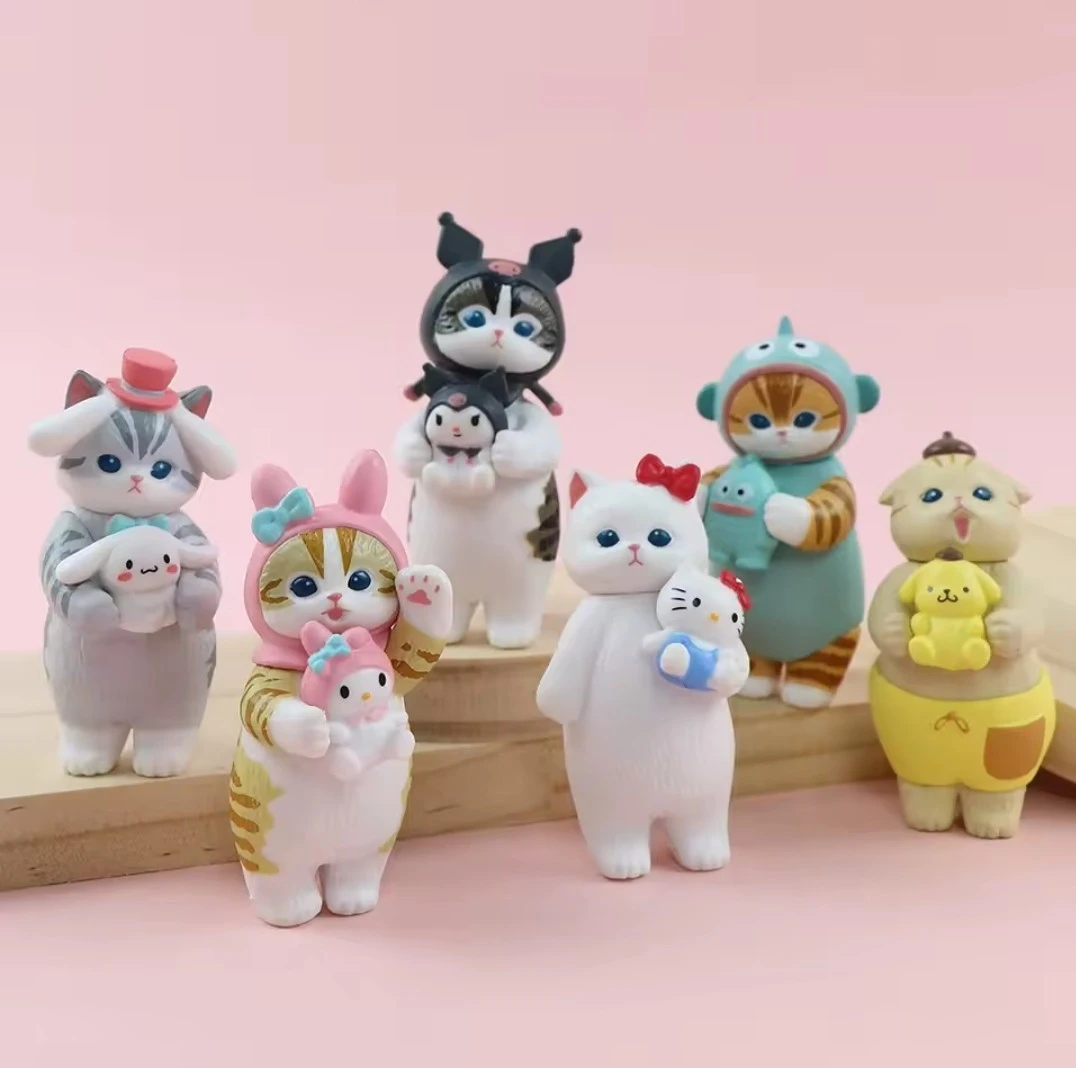Mofusand x Sanrio Characters Figures -8