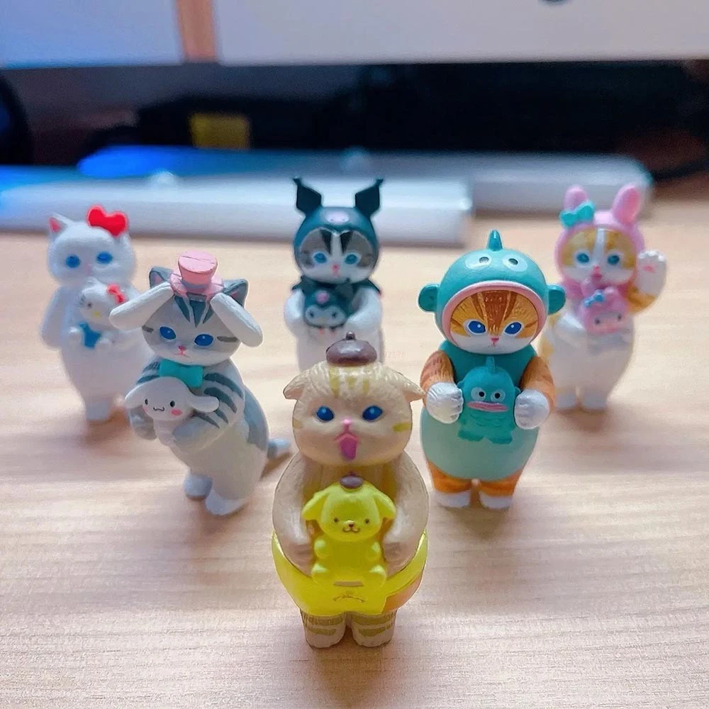 Mofusand x Sanrio Characters Figures -11