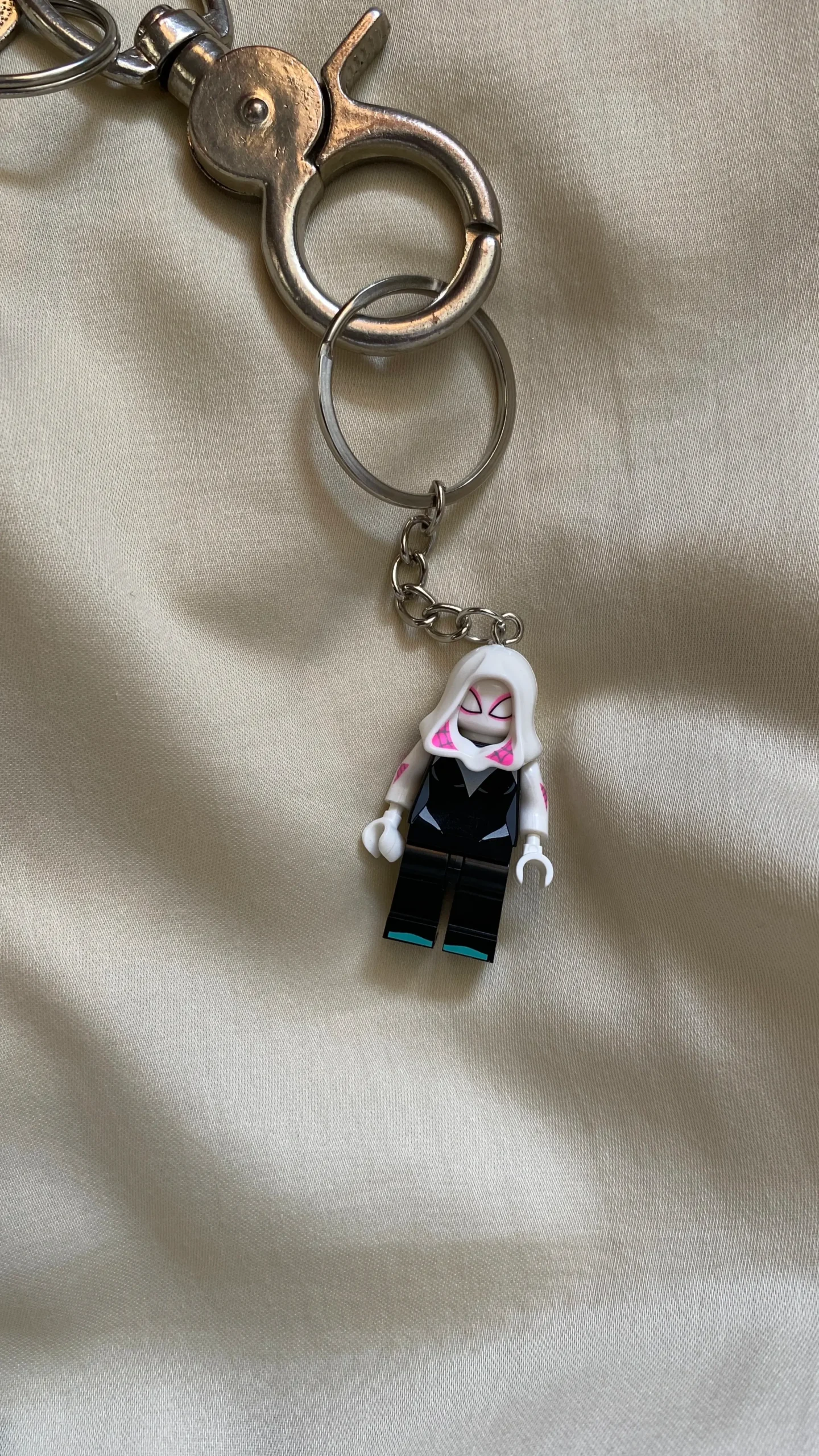 Miles and Gwen Lego Spiderman Keychain -6