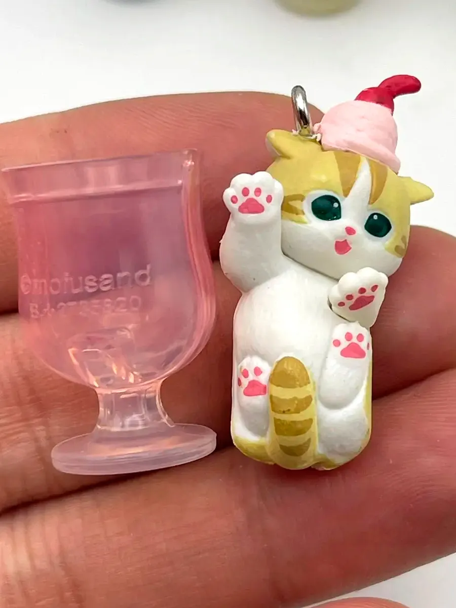 Mofusand Cats Soda Series Keychain Blind Box -10