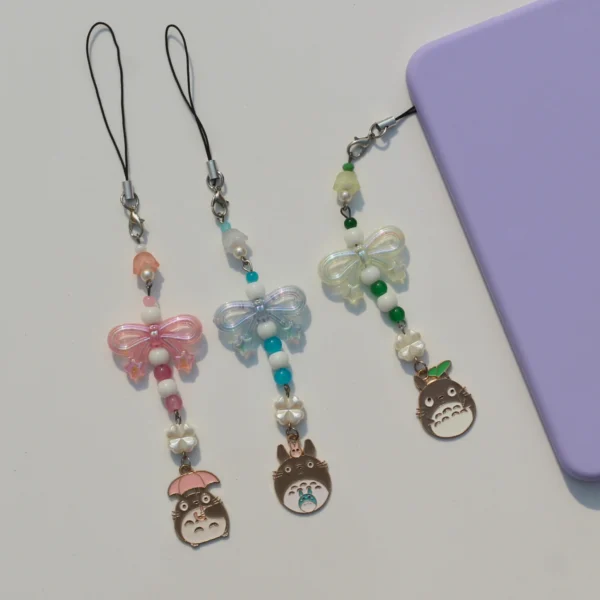My Neighbor Totoro Enamel Phone Charm -11