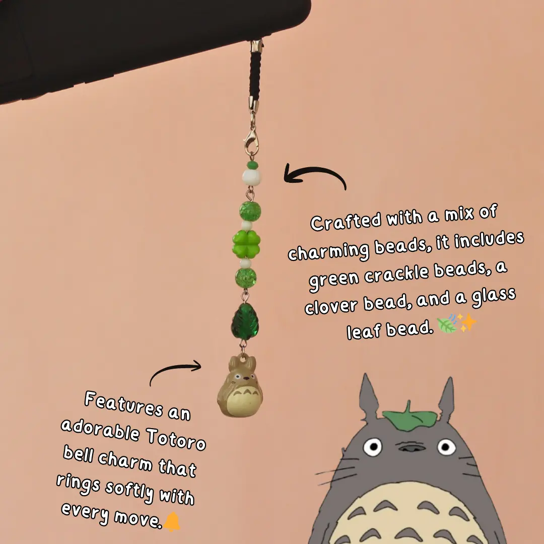 My Neighbor Totoro Ringing Bell Phone Charm -17