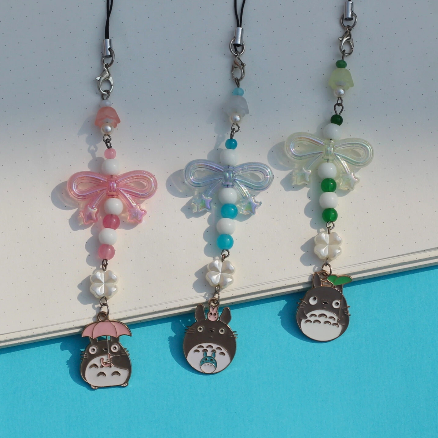 My Neighbor Totoro Enamel Phone Charm -1