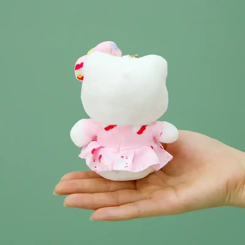 Hello Kitty Frock Closet Plush Keychain -8