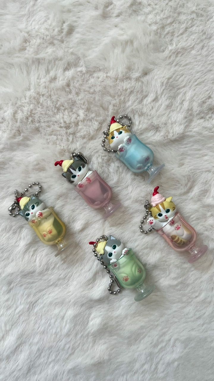 Mofusand Cats Soda Series Keychain Blind Box -19