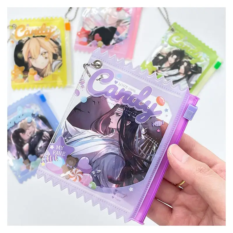 Pinteresty Candy Theme Trinket Pouch Keychain -13