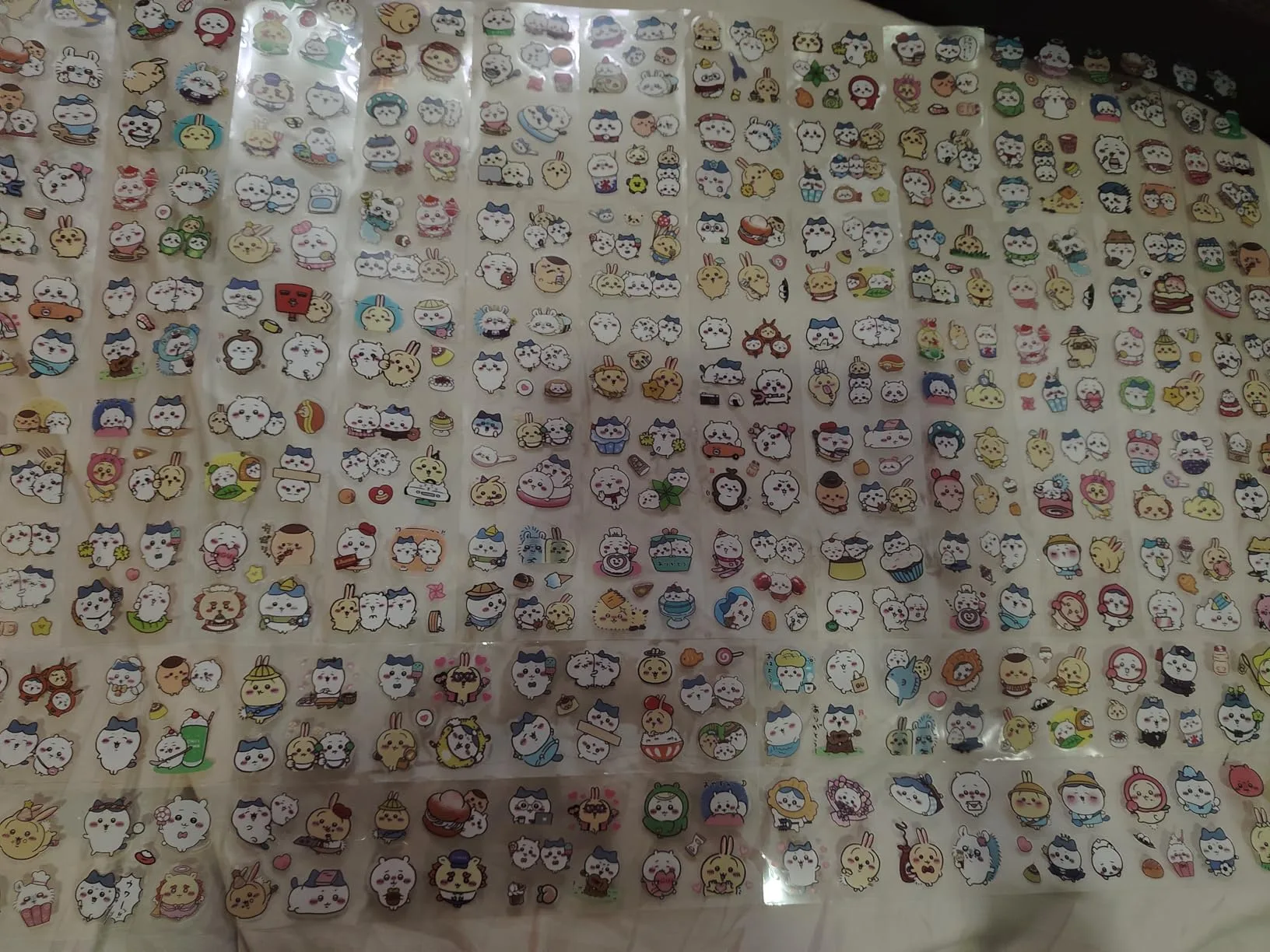 Cute Chiikawa Long Sticker Sheets Pack -10