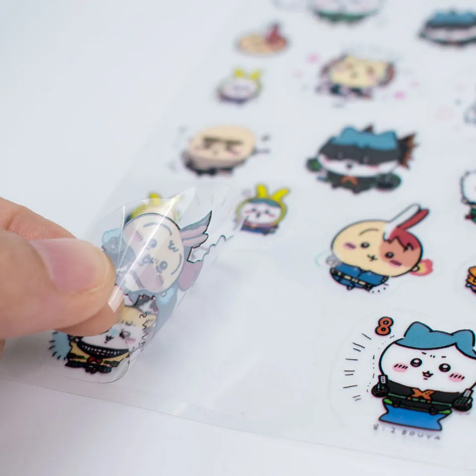 Cute Chiikawa Long Sticker Sheets Pack -7