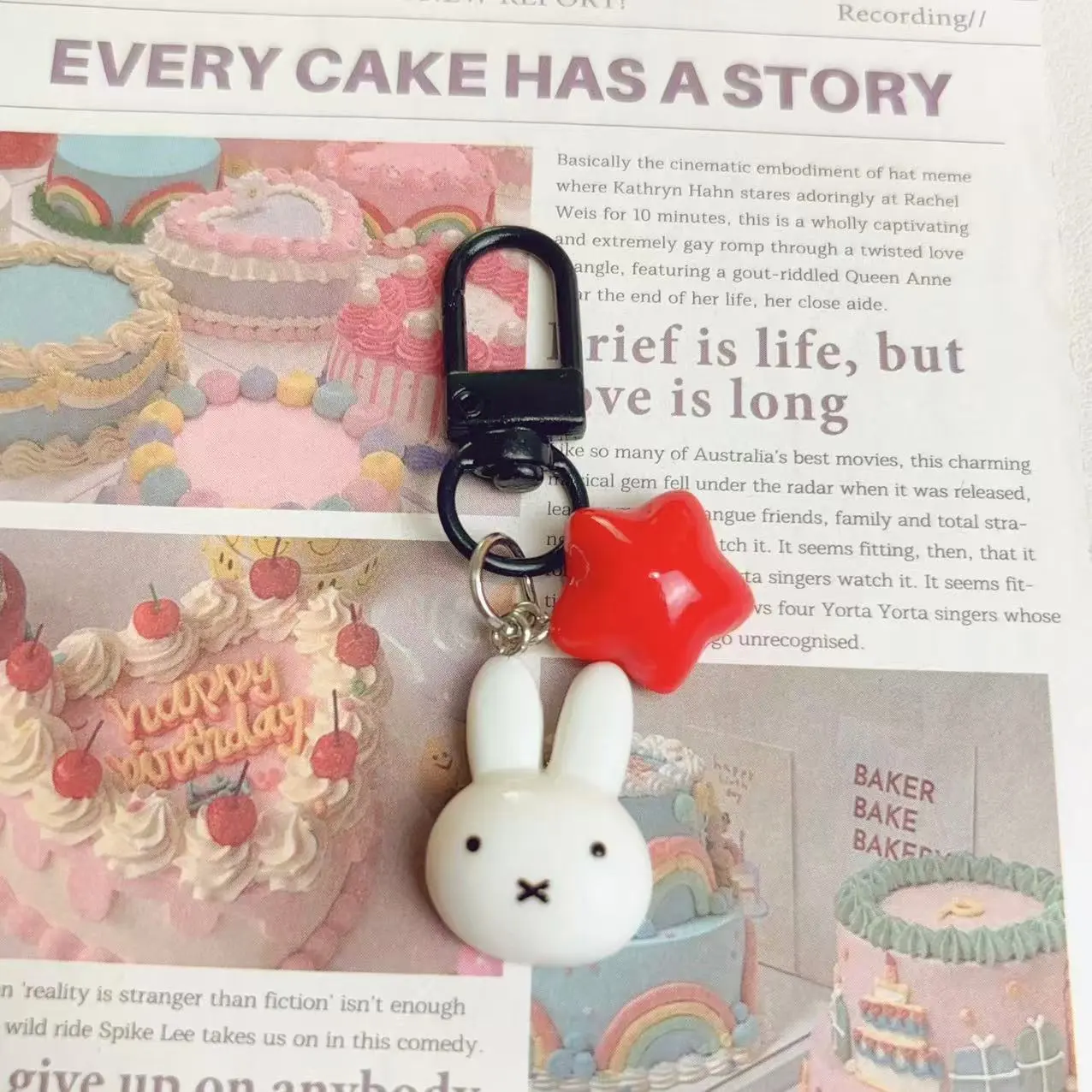 Cute Miffy Charm Keychains -13