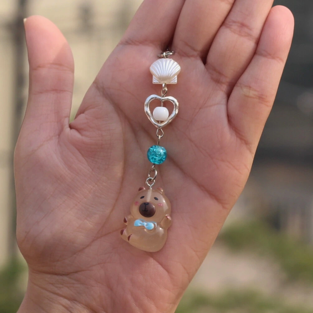 Cute Capybara Phone Charms -6