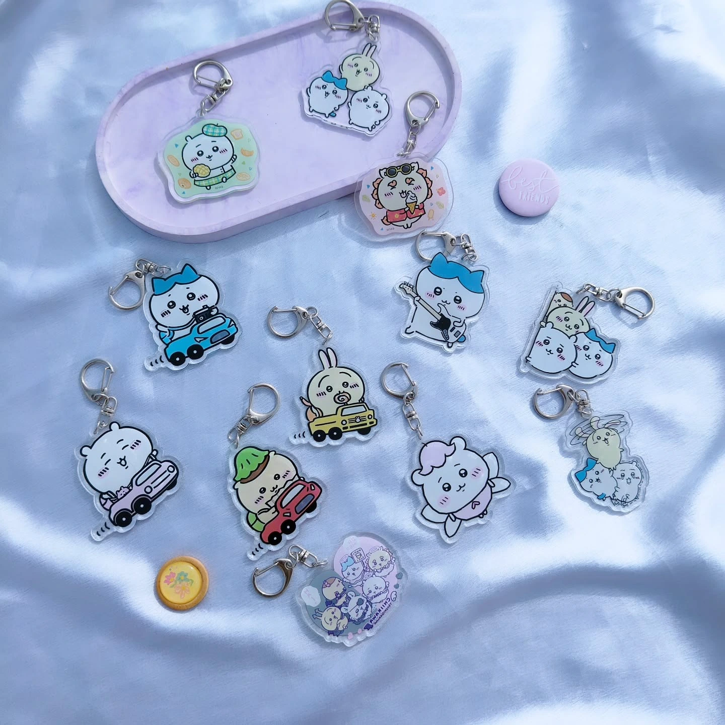 Cute Chiikawa Acrylic Keychain -1