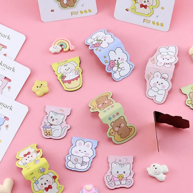 Cute Kawaii Magnetic Bookmark -3