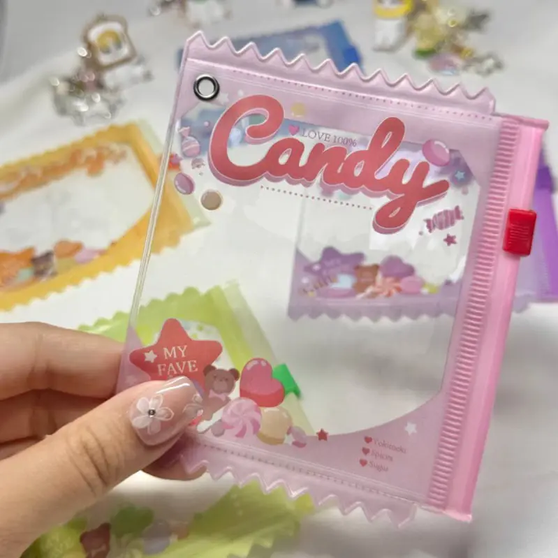 Pinteresty Candy Theme Trinket Pouch Keychain -15