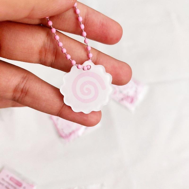 Narutomaki Kawaii Fish Cake Keychain -6