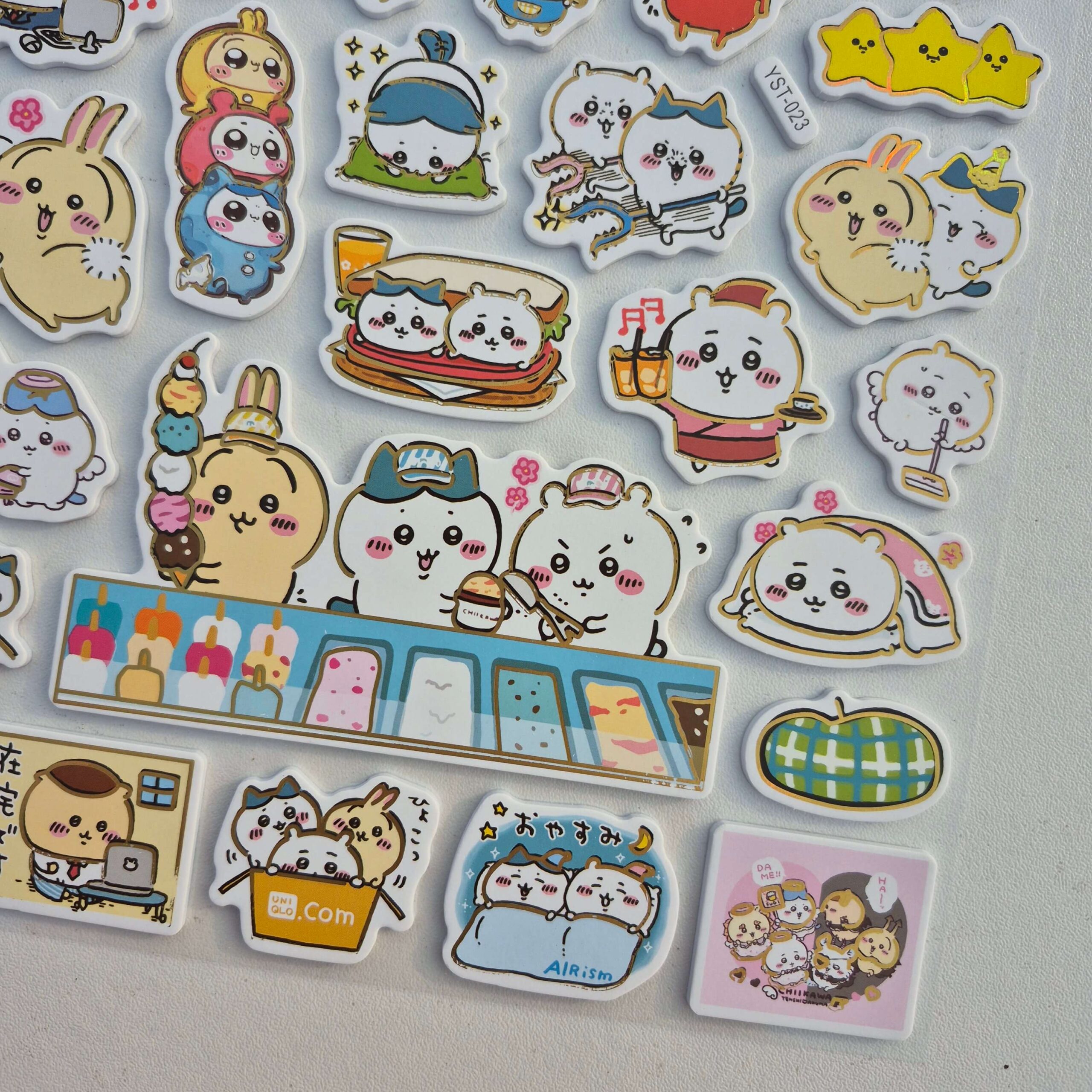 Cute Chiikawa 3d Foamy Sticker Sheets-8