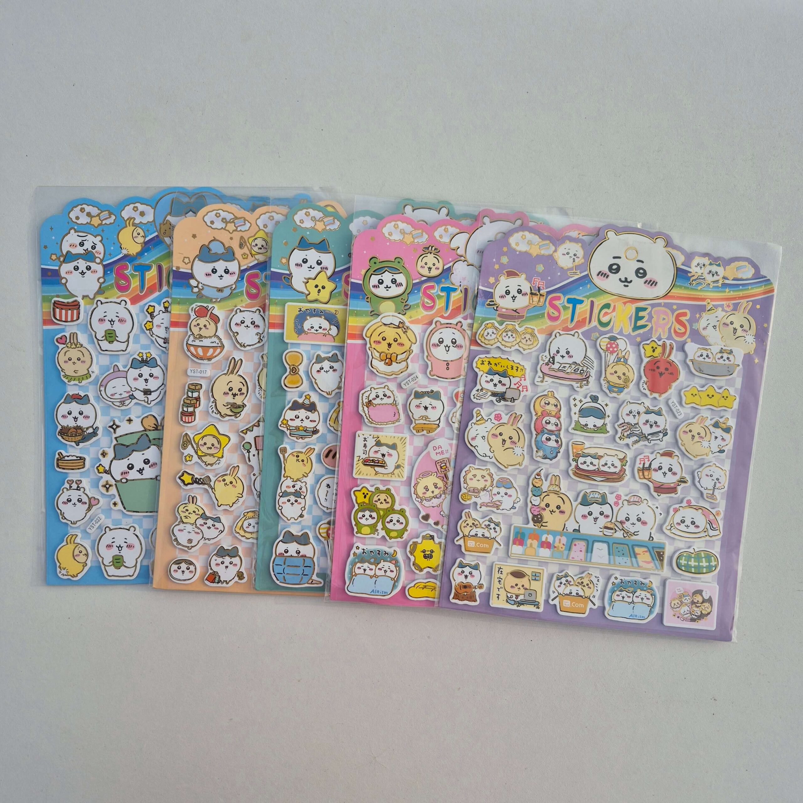 Cute Chiikawa 3d Foamy Sticker Sheets-5