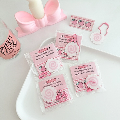 Narutomaki Kawaii Fish Cake Keychain -11